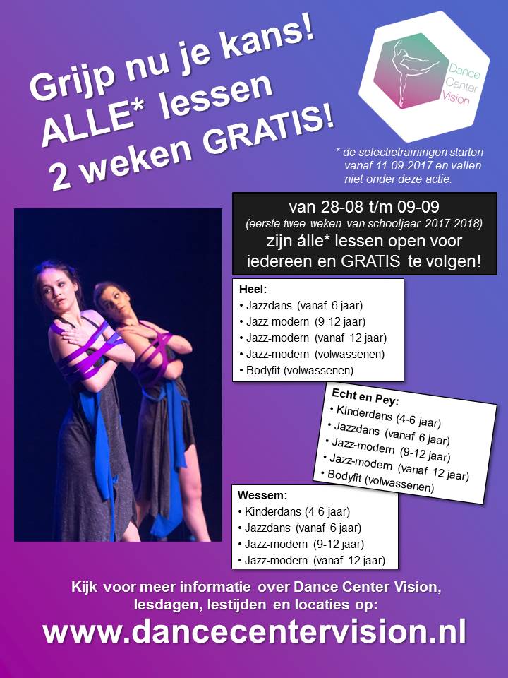 Flyer open lessen 2017-2018